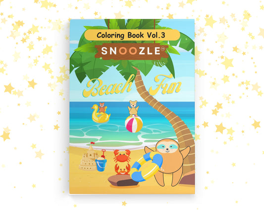 Snoozle Beach Fun Coloring Book